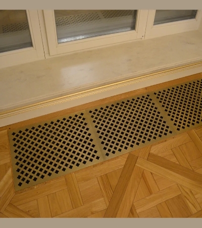 Profil/Prag de trecere T / prag usi interior 10mm pentru parchet sau gresie, auriu lucios