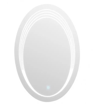 Oglinda LED Touch Ovala 60x80 cm