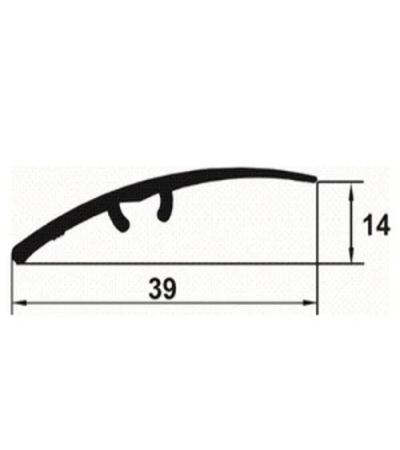 Trecere din aluminiu folio