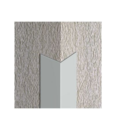 Cornier din aluminiu natural pentru protejarea muchiilor exterioare