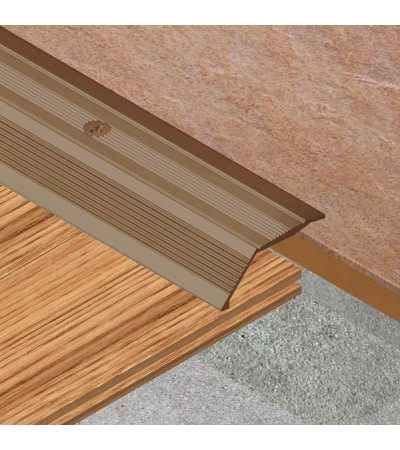 Trecere cu diferenta de nivel din aluminiu eloxat 32mm